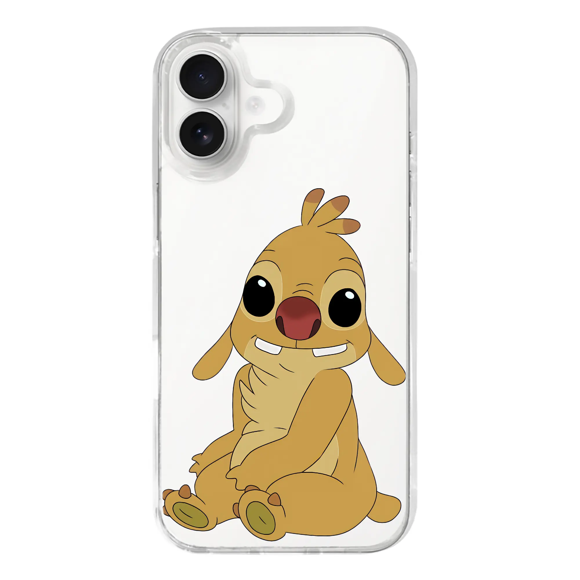 リロ＆スティッチ グッズ ルーベン - iPhone 17シリーズ 透明スマホケース – 薄型・耐衝撃・精密フィット保護カバー